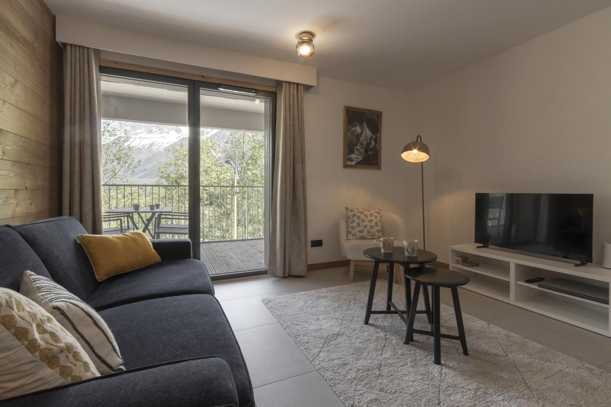 Ferienwohnung Le Mazot De Kayla - Mazot De Kayla - Vue Mont-Blan Les Houches Exterior foto