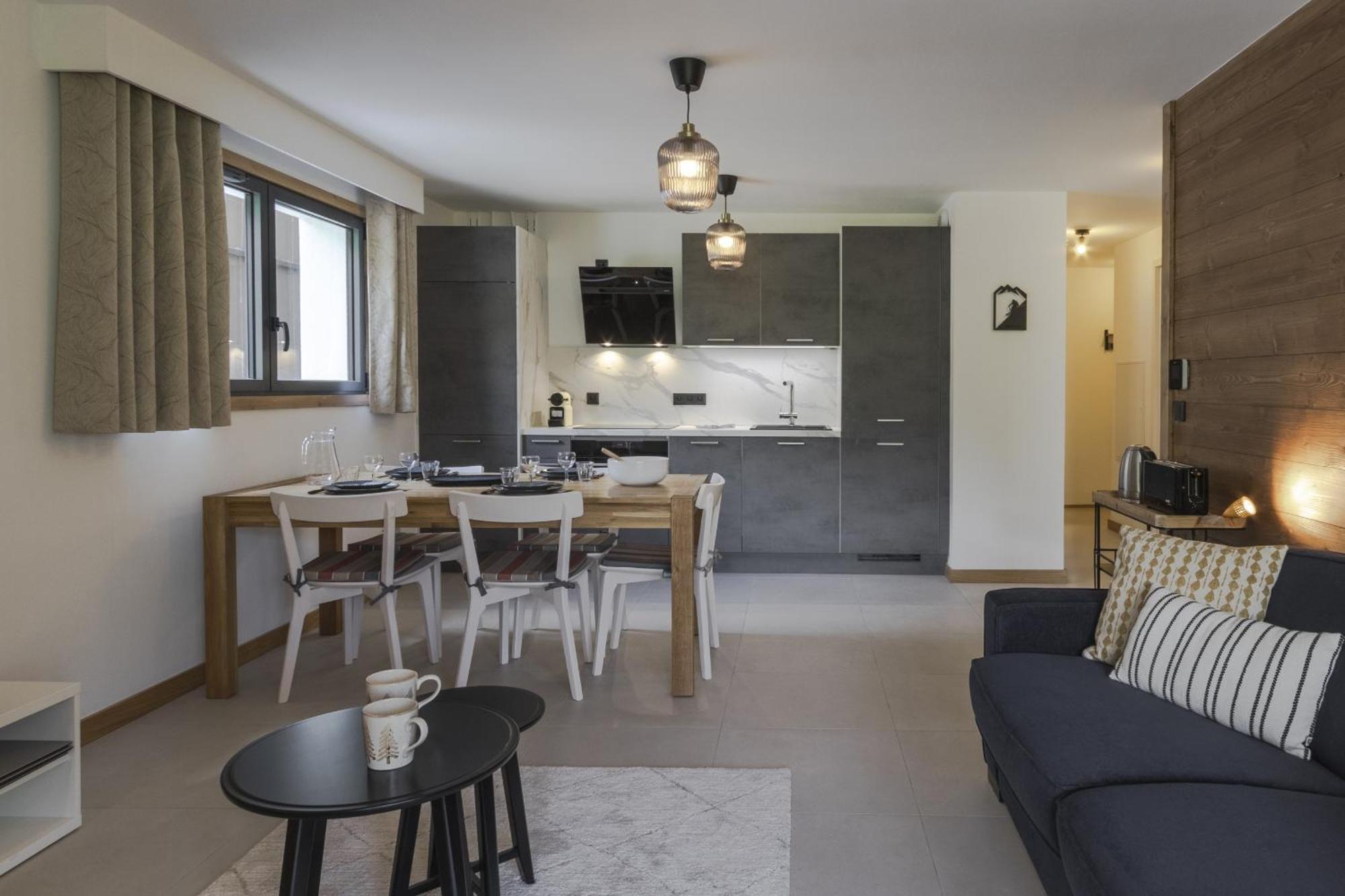 Ferienwohnung Le Mazot De Kayla - Mazot De Kayla - Vue Mont-Blan Les Houches Exterior foto